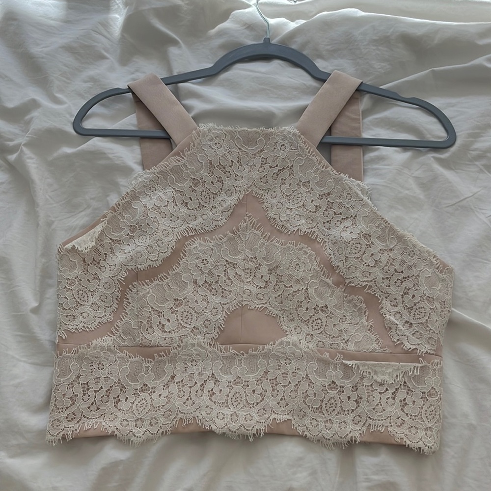 Endless Rose lace crop top